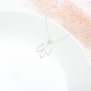 【Angel & Me】葉葉相思 葉子 Leaf s925 純銀 項鍊 生日 聖誕 情人節 禮物