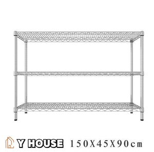 【Y HOUSE】150x45x90cm heavy-duty three-layer iron rack, heavy-duty rack, heavy-duty iron rack