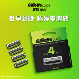 Gillette Labs Blades 4ct 4x10x6