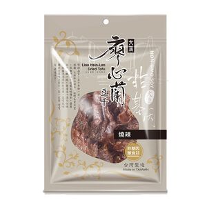 [箱購]廖心蘭燒辣豆干110g克 x 12袋/箱
