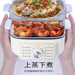 Giaretti Multi-Function Electric Steamer GT-HPS113, , large