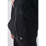 (S) lee質感棉質純棉黑色外套二手衣, , large