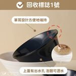 【哩皿食器】台灣製  食品級Tritan 麵碗上蓋, , large
