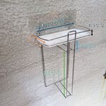 [Beargood sticker] Clothes Hanger Storage Rack (Adhesive), , large