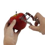 蓋瑞廚物【SANELLI與法國CASTOR合作 法國製 削皮器 刨絲器】不鏽鋼 去皮 削絲 刨皮 切絲刀 水果削皮刀, , large