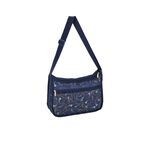 LeSportsac  DELUXE EVERYDAY BAG 奢華斜背包 -湛藍海鍊, , large