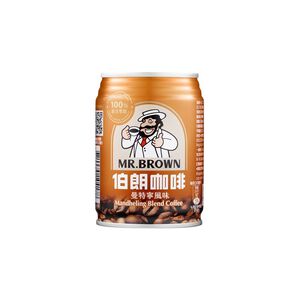 [限量]伯朗曼特寧咖啡Can240mlX6入