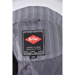 (S) le coopen質感格紋黑色外套二手衣, , large