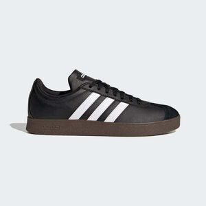 Kixpress-Adidas 愛迪達 VL Court Base 女 運動休閒鞋 舒適 黑 白 [ID3715]