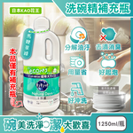 [日日好物]日本KAO花王-珂珂透CUCUTE去重油汙除漬濃縮洗碗精補充瓶1250ml/瓶(多款可選), , large
