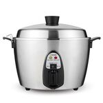 TATUNG 11-Cup 220V Stainless Steel Rice Cooker TAC-11T-MMV2, , large