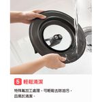 日本Arnest bellfina 可立式玻璃鍋蓋-30cm(日本製、26-30cm鍋子適用）, , large