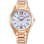 SEIKO 精工 LUKIA 耶誕限量動人時刻太陽能女錶 V147-0CL0K(SUT392J1), , large