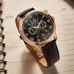 CITIZEN 星辰 光動能紳男月相手錶 AP1059-19E, , large