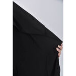 (XL) 質感長款黑色外套二手衣, , large