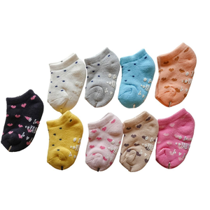 [Kaimei Cotton Industry] 10 pairs set, random and excellent, MIT made in Taiwan, thick winter style, towel bottom pure cotton anti-slip children's socks/winter socks/anti-slip socks/baby socks/warm children's socks, little love style
