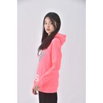 (XL) superdry運動質感棉質連帽粉色長袖上衣二手衣, , large