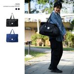 【YUNJOIN】可收納 輕量摺疊旅行拉桿袋-藍色 收納包 拉桿袋 行李袋 耐用 防潑水 旅行袋 登機包 託運行李 旅行包, , large