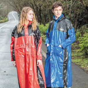 天龍牌 雨馳賽車型 雨衣 顏色可選 藍黑/紅黑 單一尺寸
