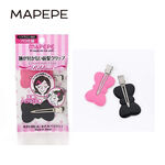 Mapepe 無痕系前髮夾(蝴蝶) 2入, , large