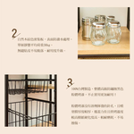 【Y HOUSE】Multi-function cart, kitchen cart, living room storage cart, shelf, side table, , large