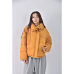 (2XL) light before dark質感連帽黃色外套二手衣, , large