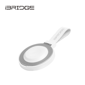 iBRIDGE 15W Magnetic Ring Holder Dual-Purpose Wireless Charger - White