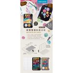 雄獅   雙層粉餅水彩WCC-N53, , large