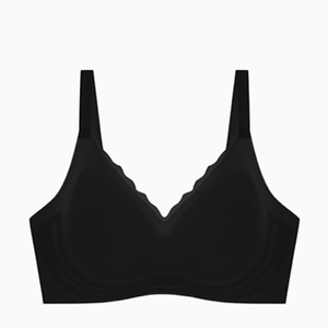 [WINIBRA] Seamless Wireless Bra, BC Cup, Style 691, Light Blue, Size M (34)