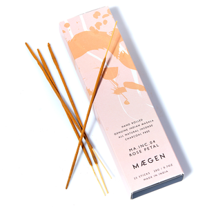 【英國 MÆGEN】瑪薩拉手工線香-玫瑰花瓣