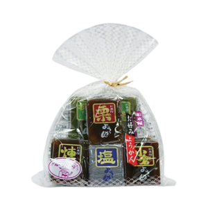 日本五色袋裝羊羹320g