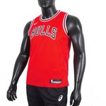Nike NBA 青少年 球衣 籃球背心 背心 圓領 公牛 紅白 [WZ2B7BZ2W-BUL], , large