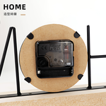 【上手家居】木質造型時鐘 Home(靜音時鐘/桌鐘/座鐘/擺飾/桌面時鐘), , large