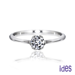 [ides愛蒂思] 幸福捧花。GIA 30分E/SI1八心八箭完美3EX車工鑽石戒指求婚戒 (戒圍請於訂單備註), , large
