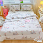 [LY SHIN BEDDING] FOCA Country Bunny | Antibacterial silver ion anti-cold gauze quilt/four seasons quilt 150x200cm , , large