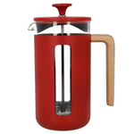 沾沾生活DipDipLife | La Cafetiere｜皮薩不鏽鋼濾壓壺｜紅色(大)1000ml, , large