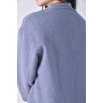 (L) uniqlo長版藍色外套二手衣, , large