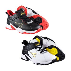 DIADORA迪亞多那 大童專業籃球鞋 童運動鞋 童鞋 寬楦 透氣 保護後跟 吸震 減壓 健康鞋墊 防滑 黑紅 白黑,  DIADORA迪亞多那 大童專業籃球鞋 童運動鞋 童鞋 寬楦 透氣 保護後跟 吸震 減壓 健康鞋墊 防滑 黑紅 白黑