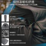 Litume E630 刷毛睡袋內套 (半開拉鍊) (增溫15℃), , large