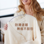 【德國MAWA】德國原裝進口 無痕止滑 時尚多功能衣架40cm 40入/白, , large