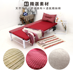 Patchwork small floral bamboo single breathable mattress, , large
