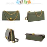 SPRING-菱格鍊條包 刺繡鍊條小斜背包 菱格晚宴包 -多色 菱格鍊條肩背包(9-95225), , large