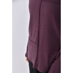 (L) 圓領紫色長袖上衣二手衣, , large