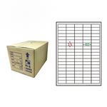 【鶴屋】A4電腦標籤 15x40mm 直角 95格 1000張入 / 箱(L1540 LX), , large