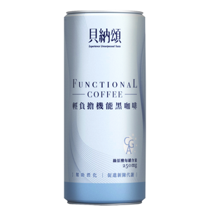 貝納頌輕負擔機能黑咖啡210ml