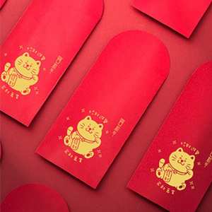 1A 2026 馬年 中式 紅包袋 招財進寶 10張入 /包 1808
