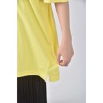 (XL) tommy hilfiger質感棉質純棉黃色短袖上衣二手衣, , large