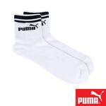 PUMA 經典雙條紋運動中筒襪1雙裝BLACKPINK ROSÉ 網美襪 男襪 女襪 襪子 運動襪 小腿襪 簡約 高彈, , large