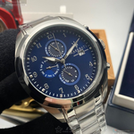 [星晴錶業]MASERATI手錶,46mm,R8853112505寶藍色錶面寶藍錶殼銀色精鋼錶帶款, , large