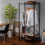 《C&B》Justice移動式置物衣櫥架-寬75cm(衣櫥架/掛衣架/室內衣架/台灣生產), , large